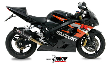 Terminale Di Scarico Silenziatore Inox Nero Mivv Gp Suzuki Gsx-R 750 2004-2005