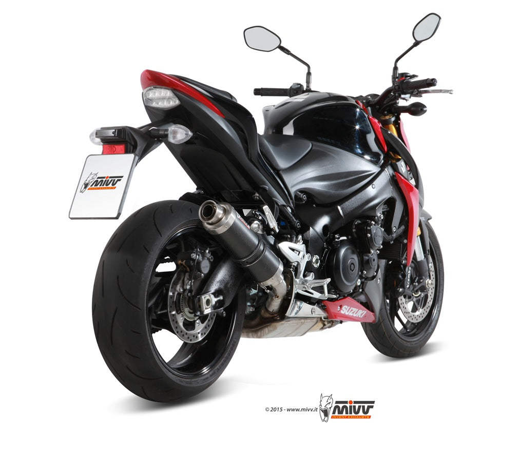 TERMINALE DI SCARICO IN CARBONIO MIVV GP SUZUKI GSX-S 1000 / 1000 F 2015 - 2020