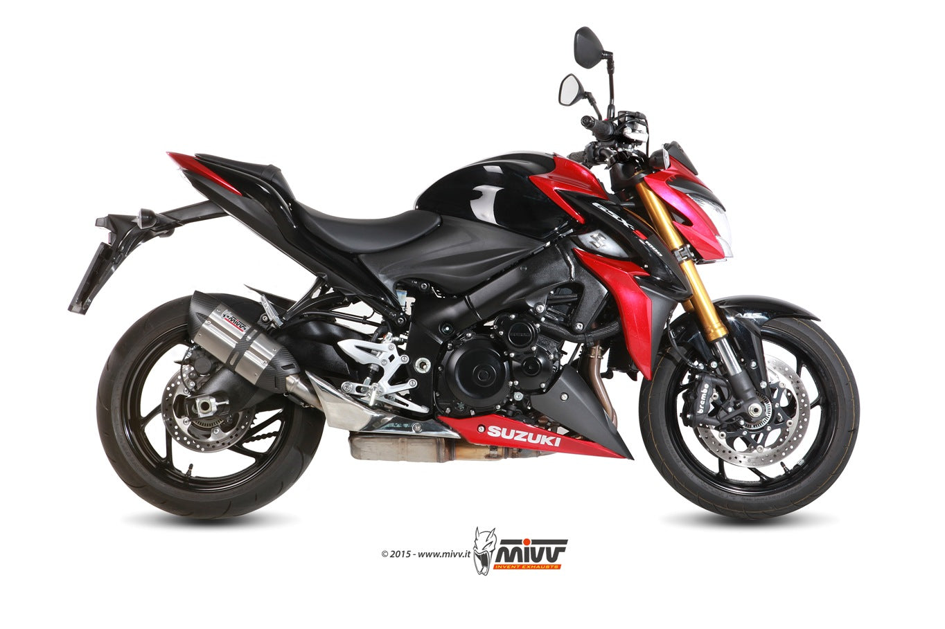 TERMINALE DI SCARICO ACCIAIO INOX MIVV SUONO SUZUKI GSX-S 1000 /1000 F 2015-2020