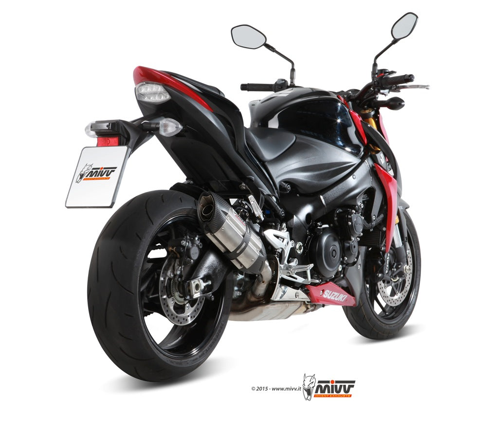 TERMINALE DI SCARICO ACCIAIO INOX MIVV SUONO SUZUKI GSX-S 1000 /1000 F 2015-2020