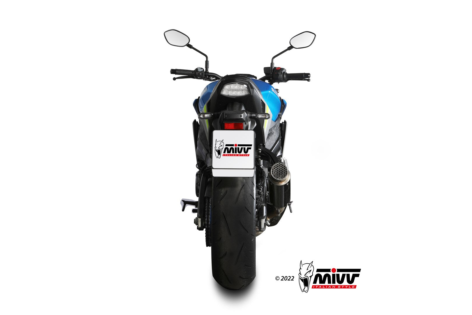 TERMINALE DI SCARICO IN CARBONIO MIVV GPPRO SUZUKI GSX-S 950 2021 - 2023