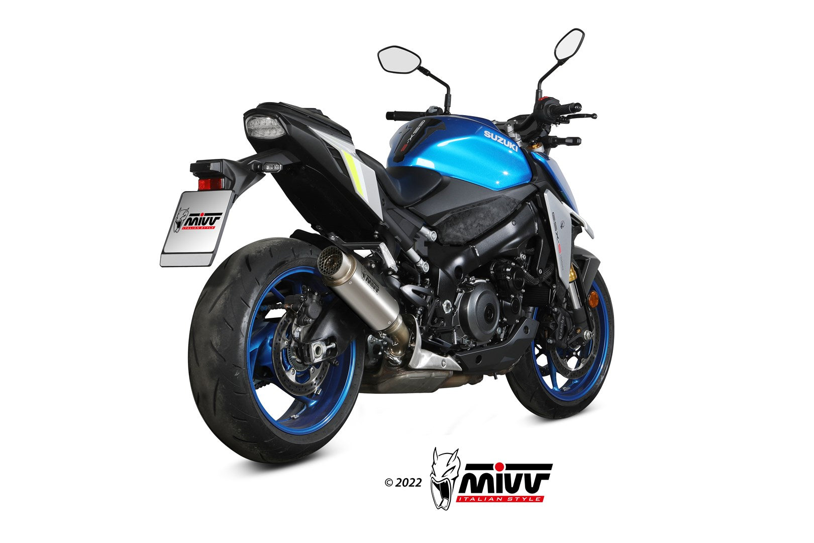 TERMINALE DI SCARICO IN TITANIO MIVV GPPRO SUZUKI GSX-S 950 2021 - 2023