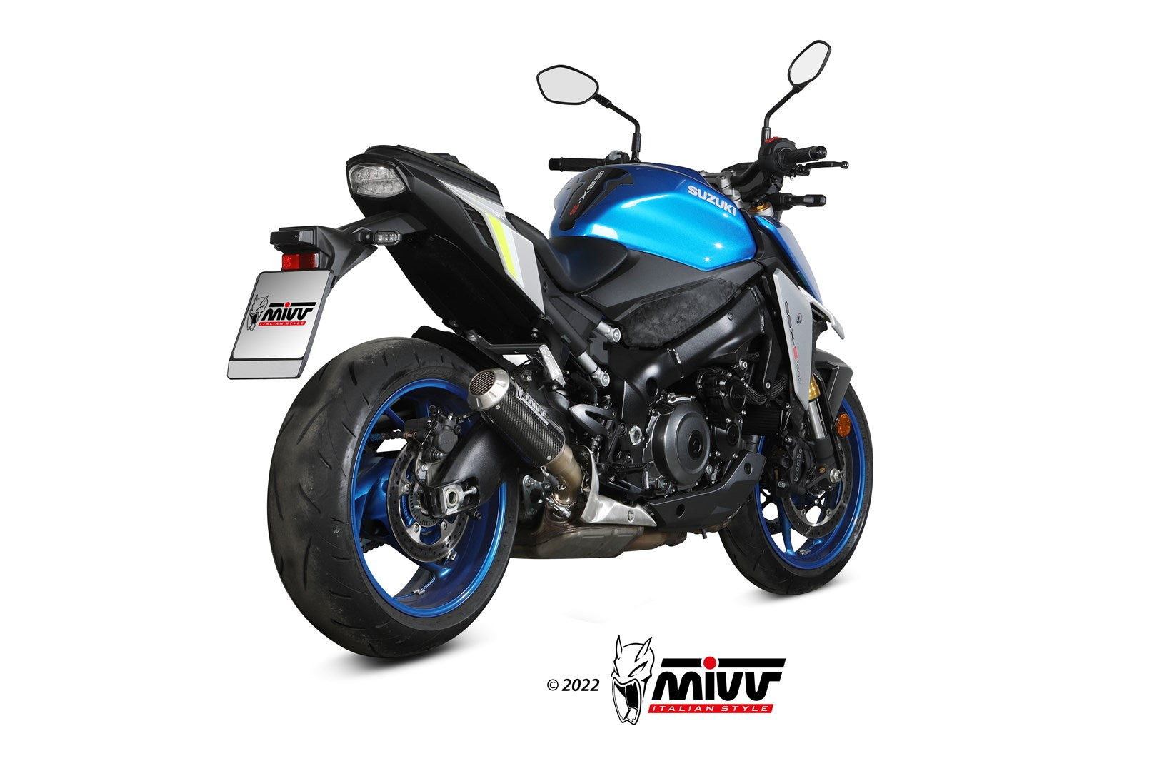 TERMINALE DI SCARICO IN CARBONIO MIVV MK3 SUZUKI GSX-S 950 2021 - 2023
