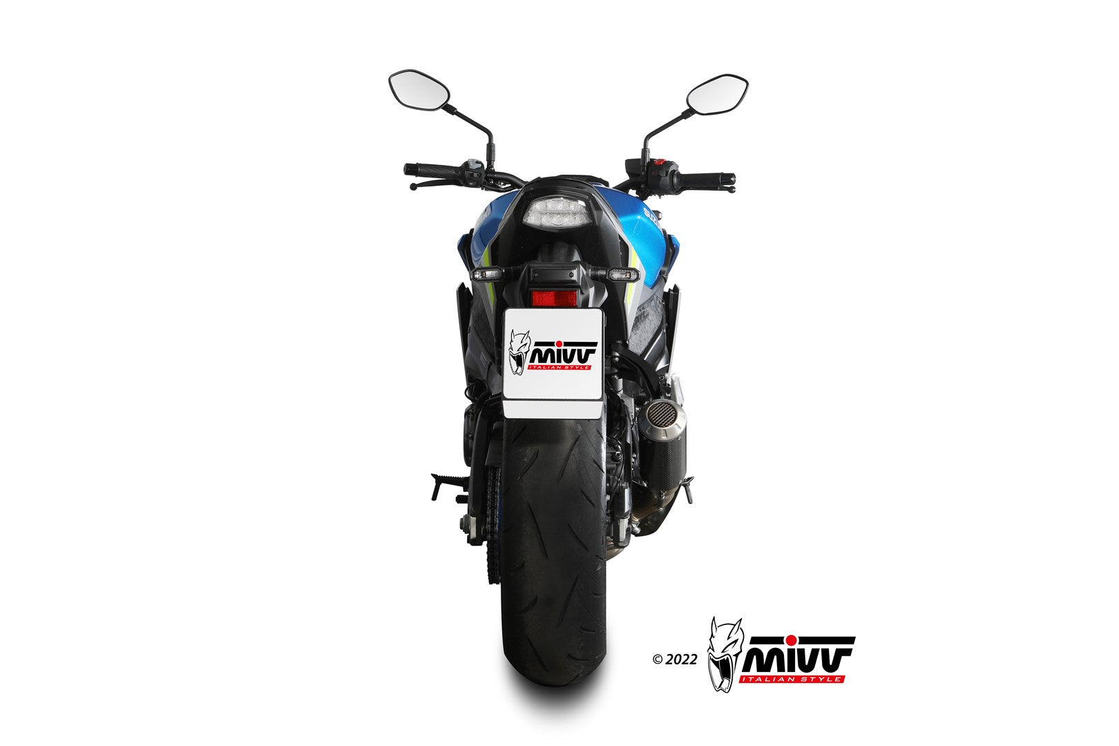 TERMINALE DI SCARICO IN CARBONIO MIVV MK3 SUZUKI GSX-S 950 2021 - 2023