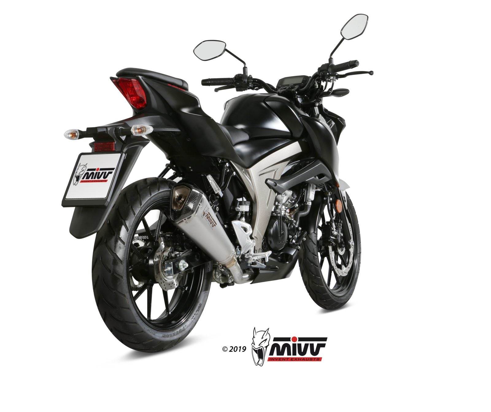 SCARICO COMPLETO IN ACCIAIO INOX MIVV DELTA RACE SUZUKI GSX-S 125 2017 - 2020