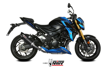 Terminale Di Scarico Inox Nero Mivv Gp Suzuki Gsx-S 750 2017-2020