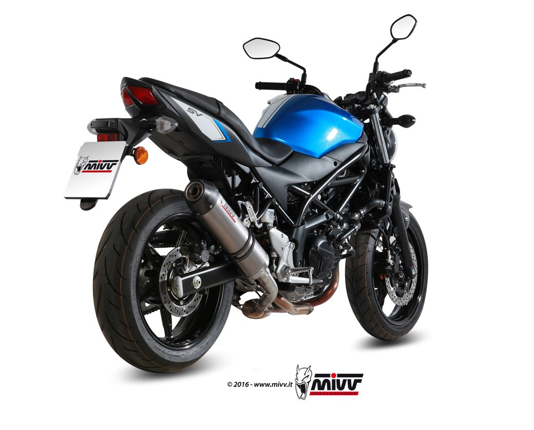 TERMINALE DI SCARICO IN TITANO MIVV OVAL SUZUKI SV 650 / X 2016 - 2024