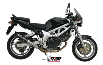 Terminale Di Scarico Inox Nero Mivv Gp Suzuki Sv 650 1999-2002