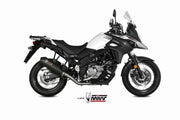 SCARICO COMPLETO IN CARBONIO MIVV OVAL SUZUKI V-STROM 650 2017 - 2024