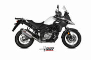 SCARICO COMPLETO IN TITANIO MIVV OVAL SUZUKI V-STROM 650 2017 - 2024