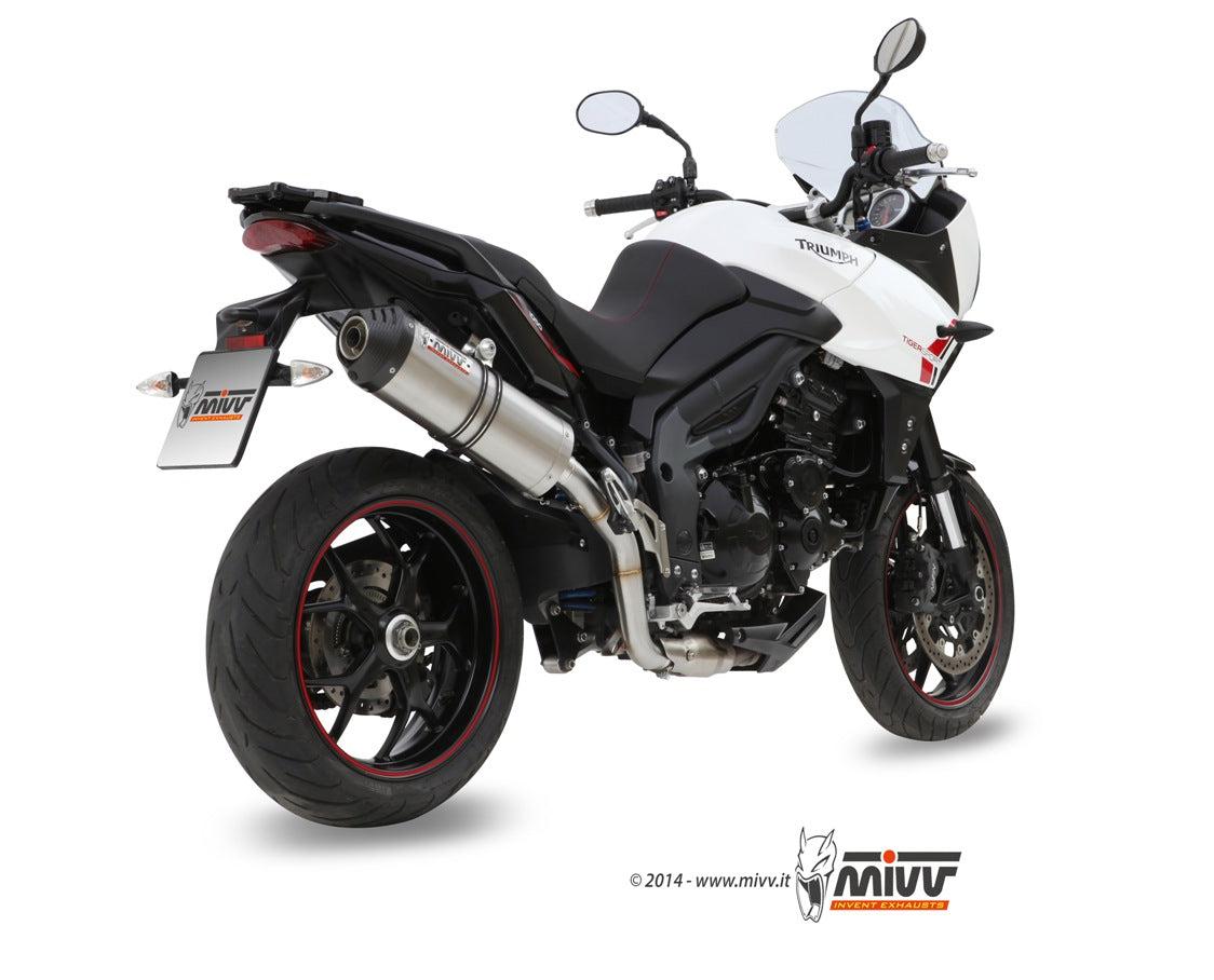 TERMINALE DI SCARICO IN TITANIO MIVV OVAL TRIUMPH TIGER 1050 SPORT 2013 - 2016
