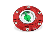TAPPO SERBATOIO TRICOLORE CNC RACING MV AGUSTA BRUTALE 800 ROSSO 2020-23