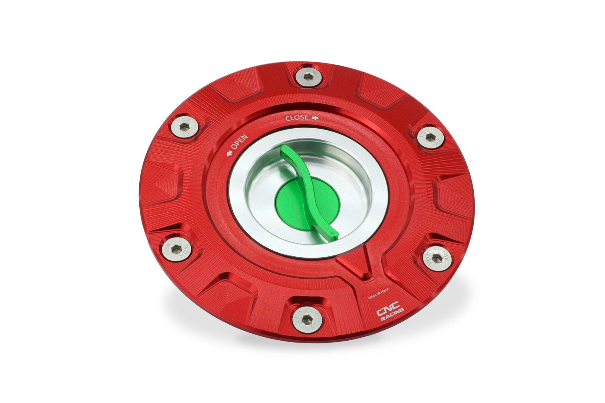 TAPPO SERBATOIO CARBURANTE TRICOLORE CNC RACING DUCATI MULTISTRADA 1200 ENDURO