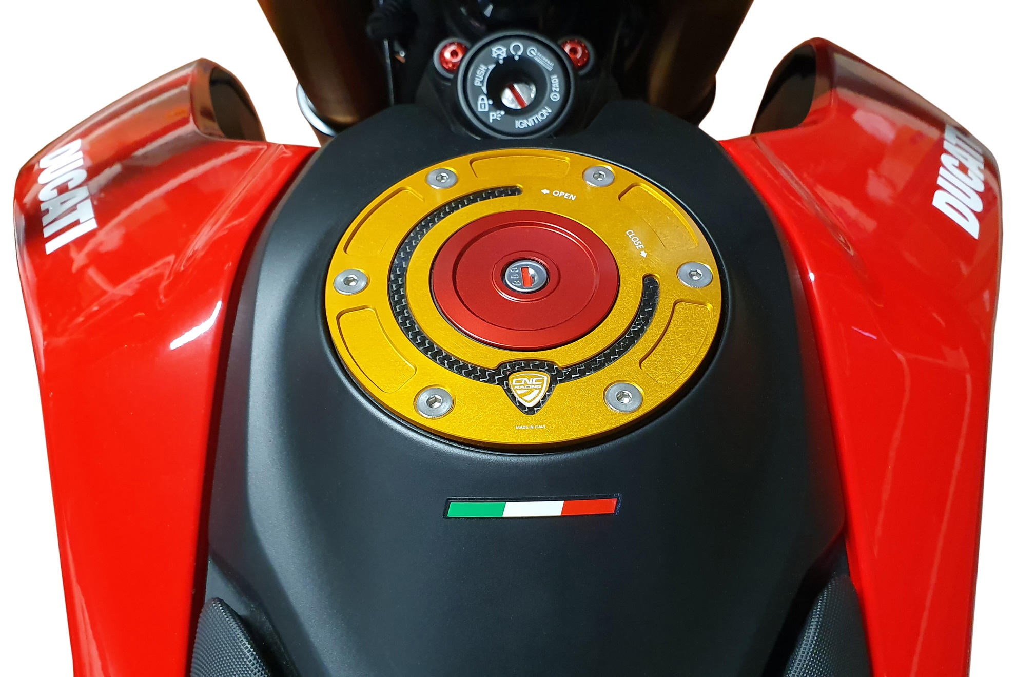 TAPPO SERBATOIO CARBURANTE CHIUSURA KEY LOCK CNC RACING