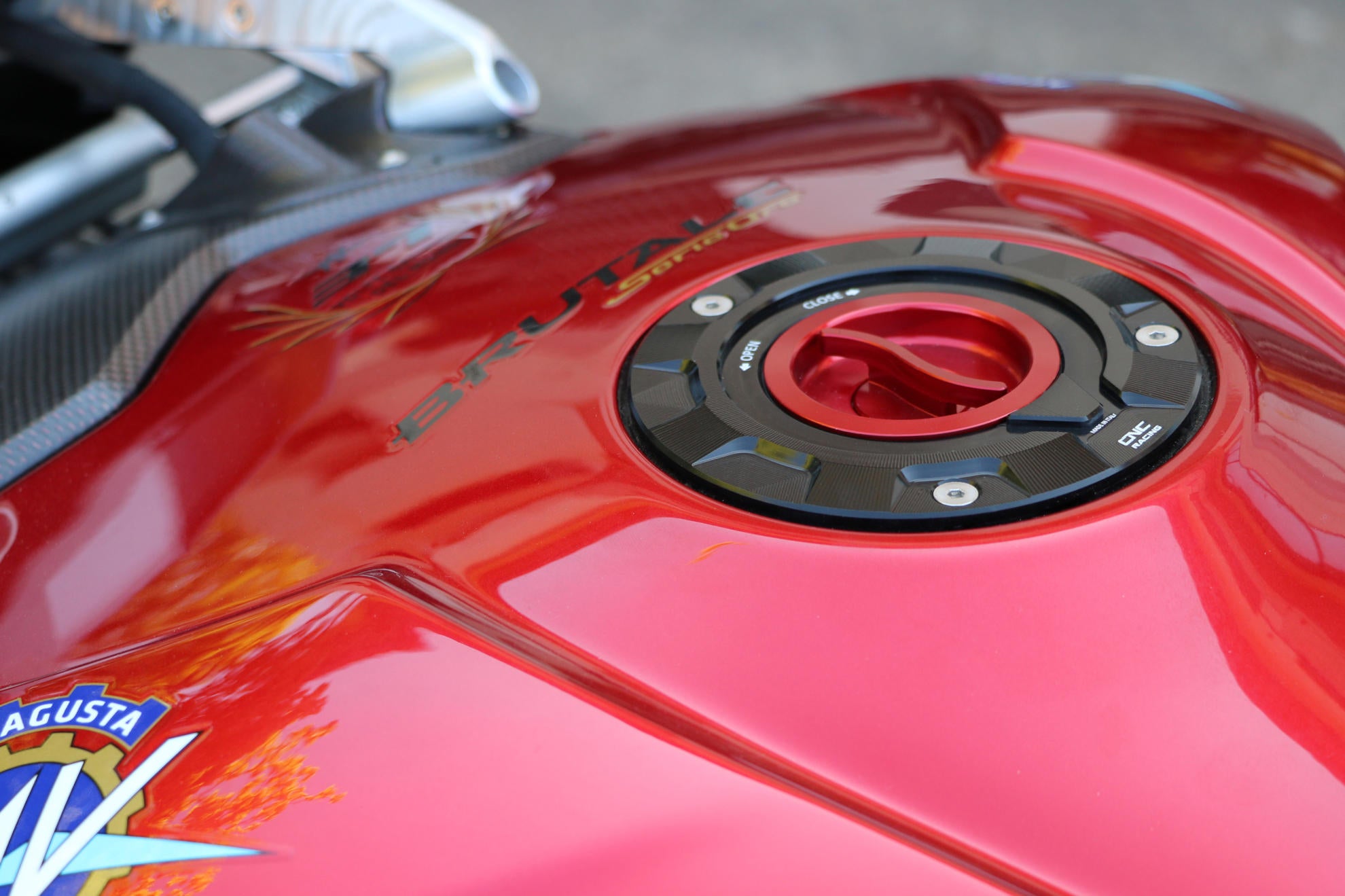 TAPPO SERBATOIO CARBURANTE CHIUSURA FAST OPEN CNC RACING