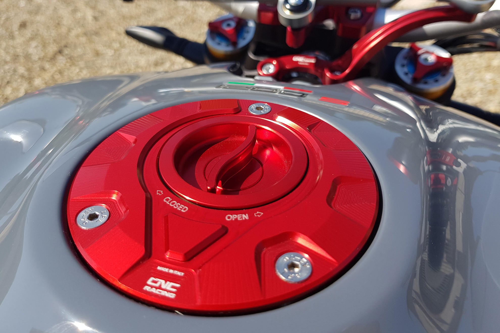 FLANGIA SERBATOIO CARBURANTE GEAR CNC RACING MV AGUSTA BRUTALE 750 S 03-08