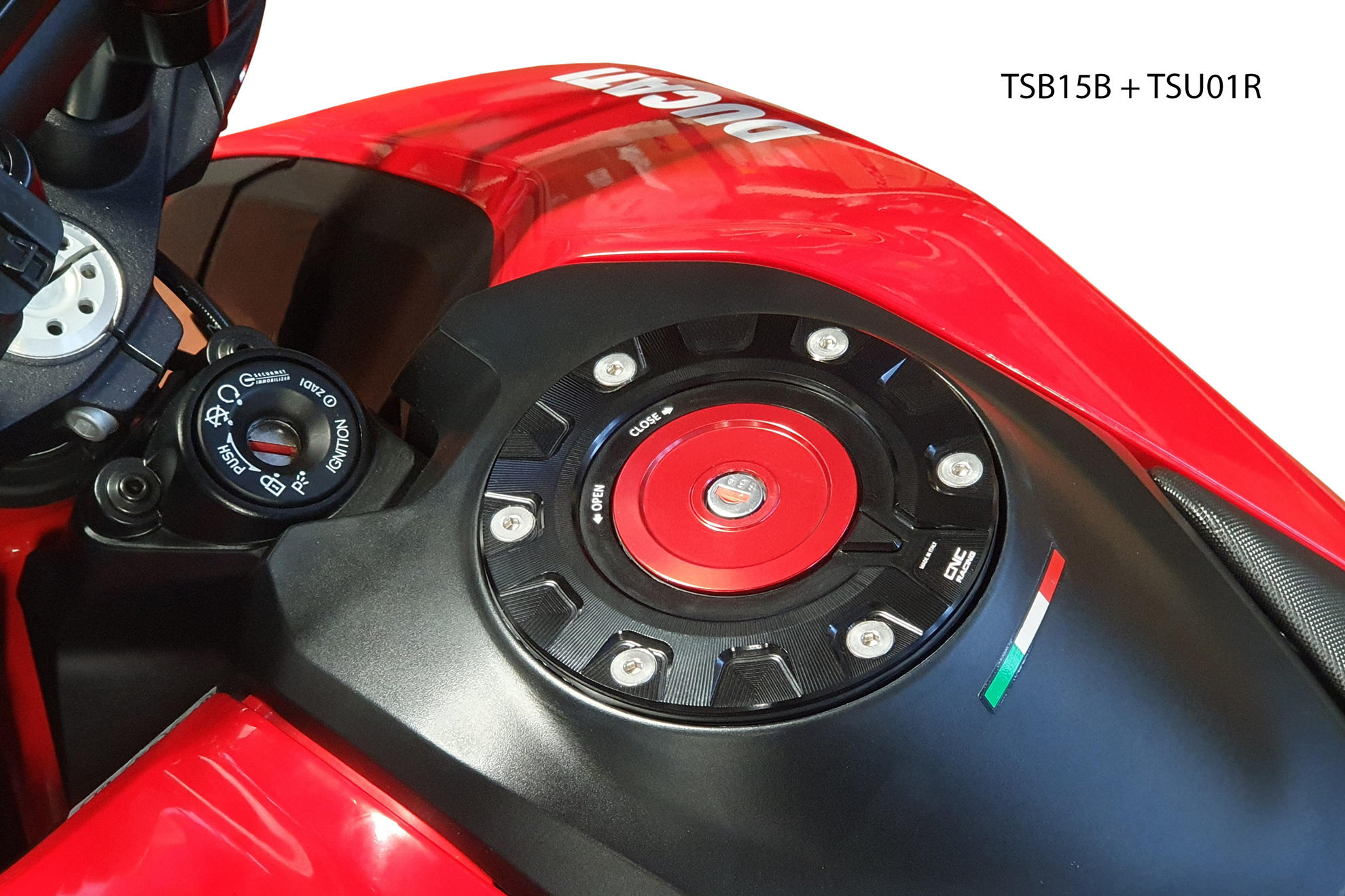 TAPPO SERBATOIO CARBURANTE CHIUSURA KEY LOCK CNC RACING
