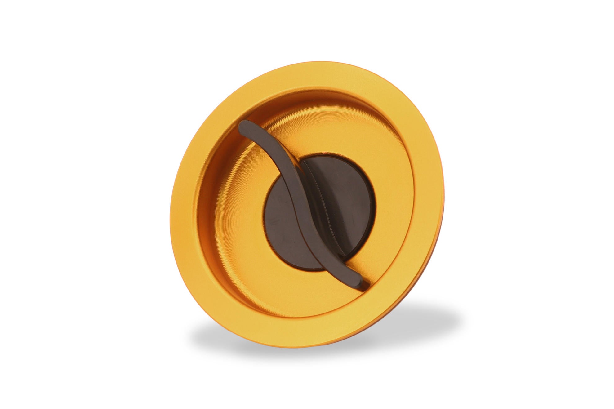 TAPPO SERBATOIO CARBURANTE CHIUSURA FAST OPEN BICOLOR NERO/ORO CNC RACING