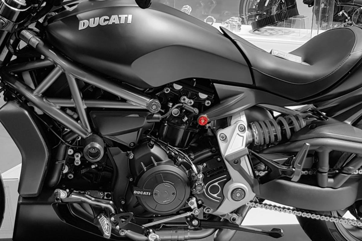 TAPPI TELAIETTO POSTERIORE BICOLOR CNC RACING DUCATI XDIAVEL 1262