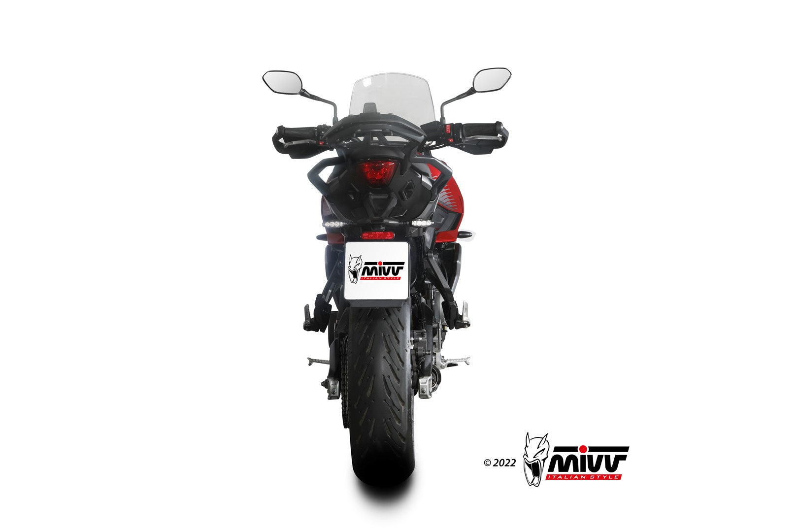 SCARICO COMPLETO INOX NERO RACING MIVV X-M5 TRIUMPH TIGER 660 SPORT 2022 - 2024