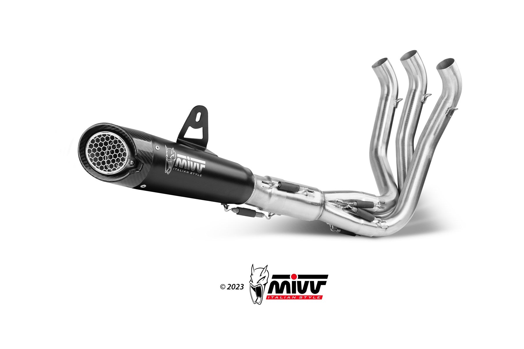 SCARICO COMPLETO INOX NERO RACING MIVV X-M5 TRIUMPH TIGER 660 SPORT 2022 - 2024