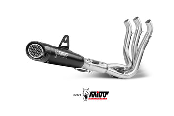 Scarico Completo Mivv Inox Nero Racing X-M5 Triumph Tiger 660 Sport 2022-2024