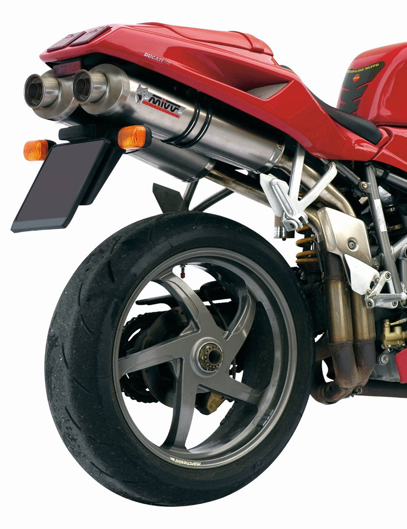 TERMINALI DI SCARICO SOTTOSELLA IN TITANIO MIVV OVAL DUCATI 996 1994 - 2001