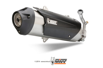 Scarico Completo Mivv Inox Urban Piaggio Mp3 400 2007-2011