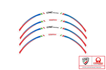 Kit Adesivi Ruota Da 17 Pollici Pramac Racing Limited Edition Cnc Racing