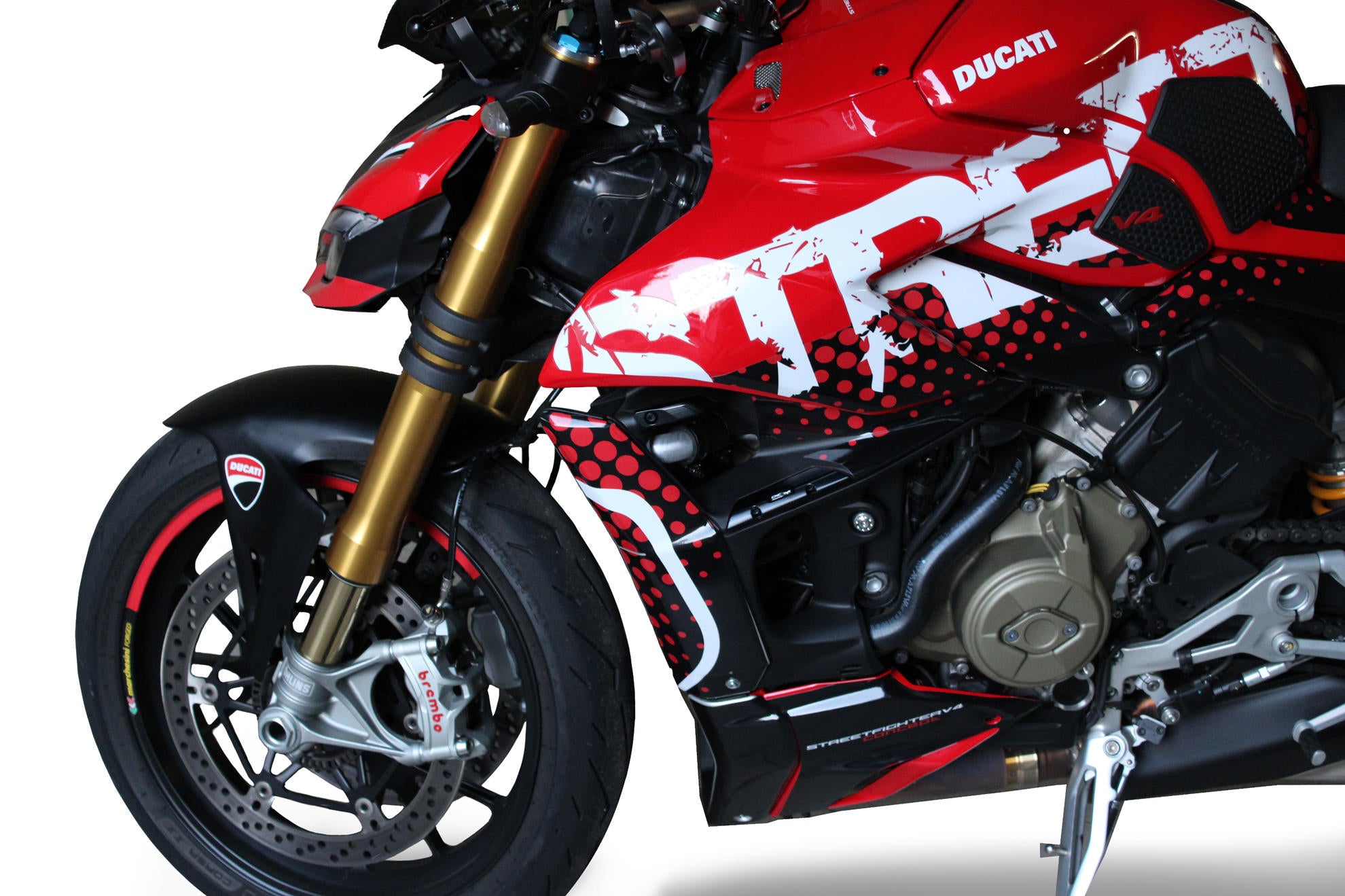 TAPPI RIMOZIONE ALI CNC RACING DUCATI STREETFIGHTER V4 2020-24