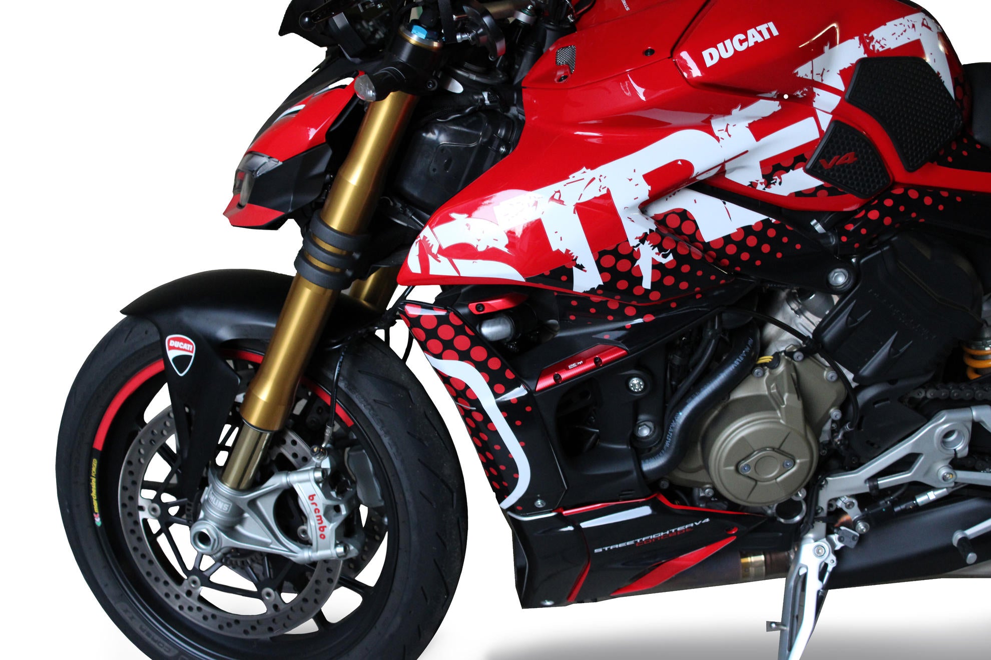 TAPPI RIMOZIONE ALI CNC RACING DUCATI STREETFIGHTER V4 2020-24