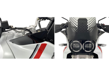 Coppia Deflettori Laterali Cnc Racing Ducati Desertx 937 2022-24