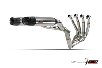 Scarico Completo Mivv Sottosella Inox Racing Suono Yamaha Yzf 1000 R1 2009-14