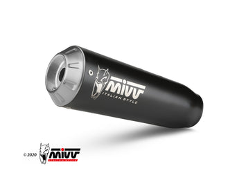 Scarico Completo Mivv Inox Nero Racing X-M1 Zontes Zt 125 Gk 2021-2024