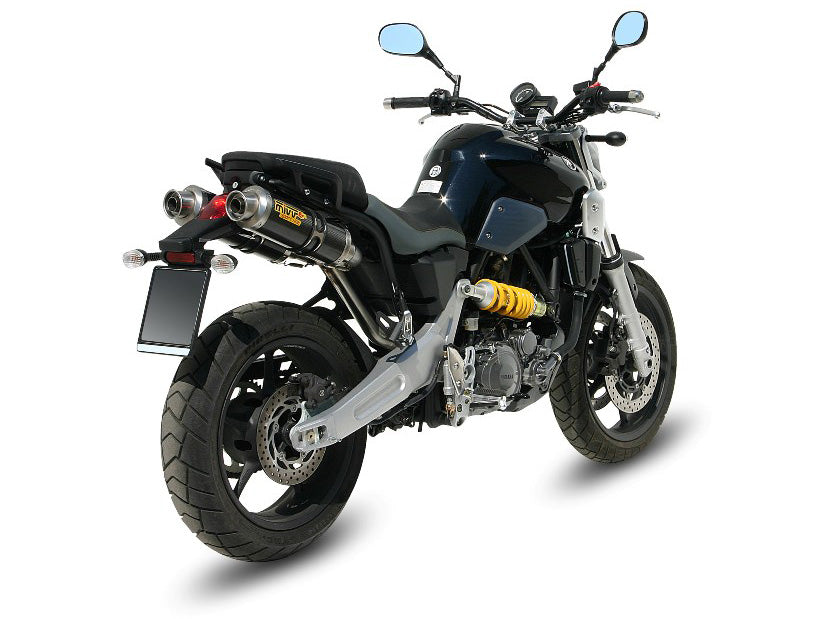 TERMINALE DI SCARICO SOTTOSELLA IN CARBONIO MIVV GP YAMAHA MT-03 660 2006 - 2014