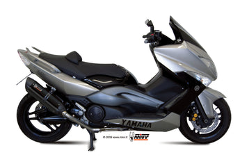 Scarico Completo Mivv Inox Nero Racing Suono Yamaha T-Max 500 2008-2011