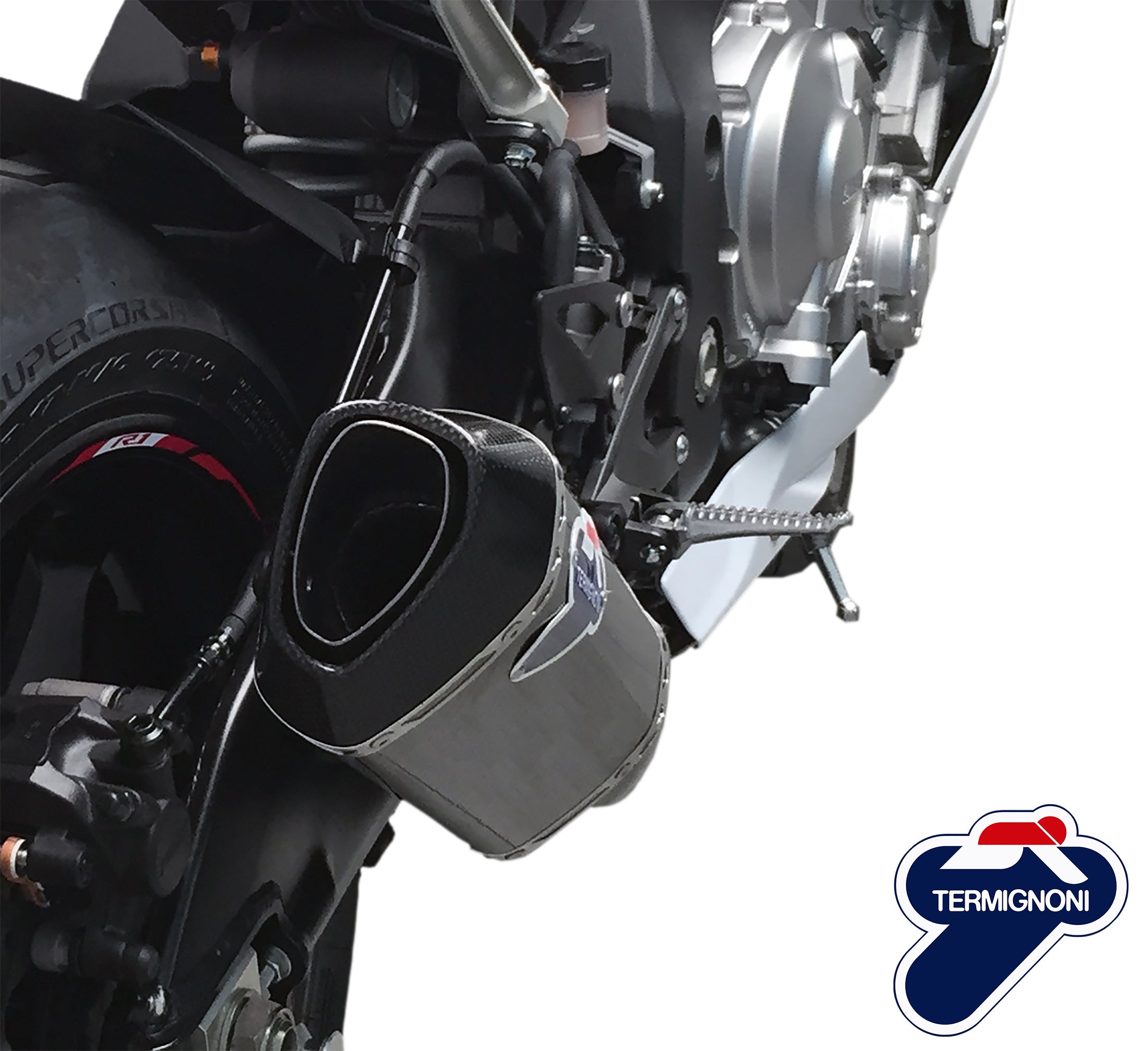 TERMINALE DI SCARICO TITANIO RACING TERMIGNONI YAMAHA YZF R1 2015-23