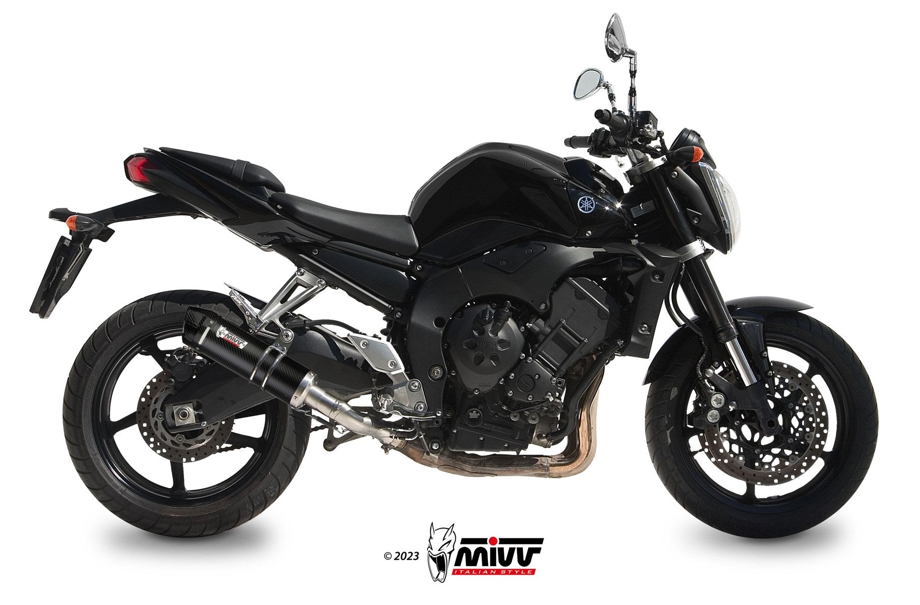 TERMINALE DI SCARICO IN CARBONIO MIVV GP YAMAHA FZ1 / FZ1 FAZER 2006 - 2016