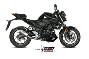 SCARICO COMPLETO IN ACCIAIO INOX RACING MIVV MK3 YAMAHA MT-03 2016 - 2024