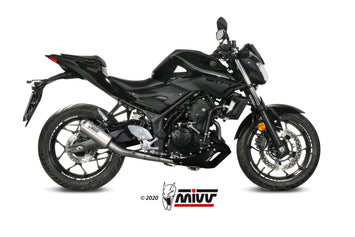 Scarico Completo Mivv Inox Racing Mk3 Yamaha Mt-03 2016-2024
