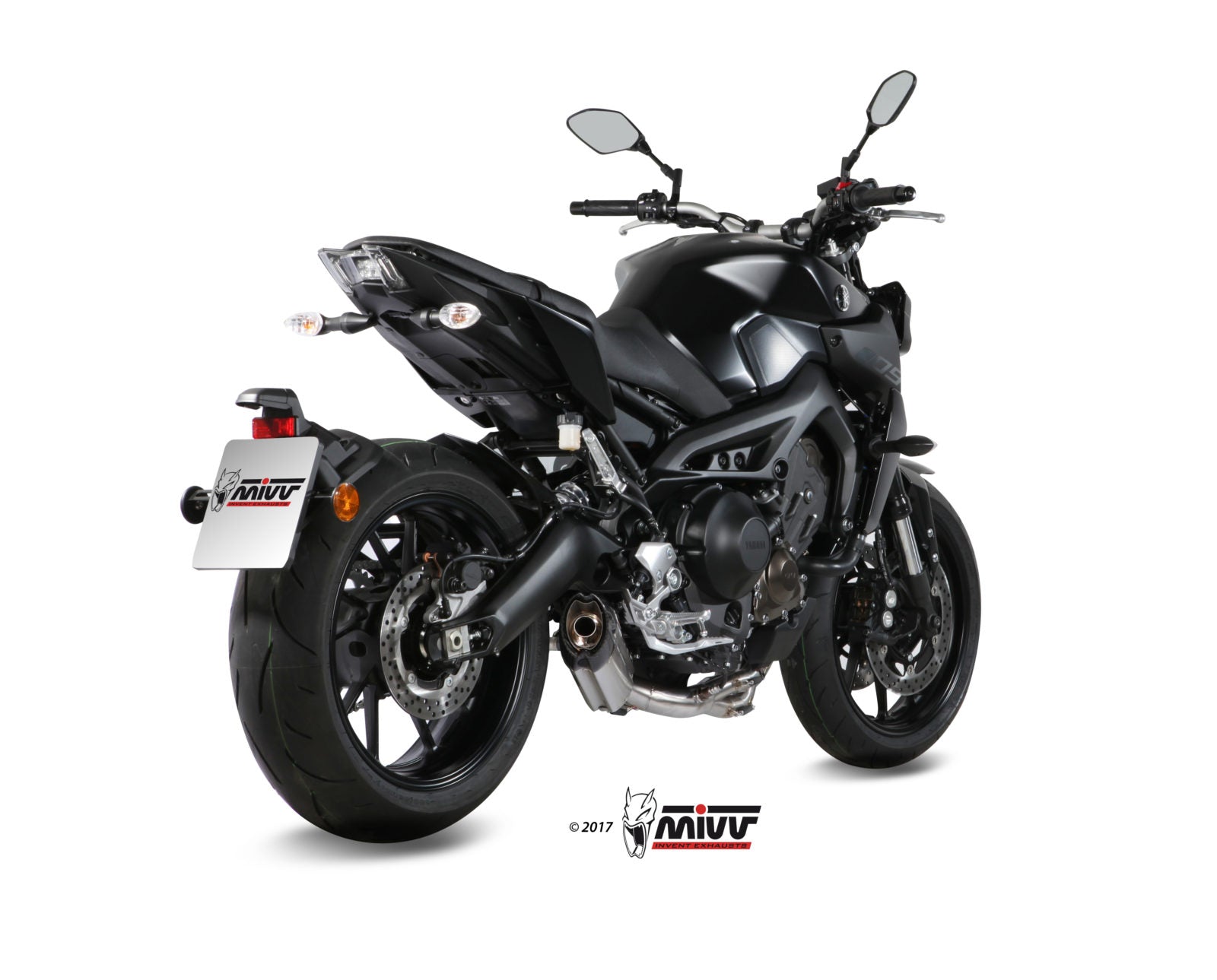 SCARICO COMPLETO IN ACCIAIO INOX MIVV SUONO YAMAHA MT-09 / FZ-09 2013 - 2020