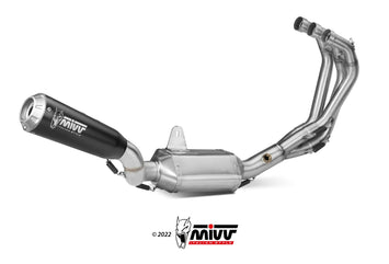 Scarico Completo Mivv Inox Nero X-M1 Yamaha Mt-09 / Fz-09 2013-2020