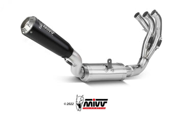 Scarico Completo Mivv Alto Inox Nero X-M1 Yamaha Mt-09/Sp/Fz-09 2021-23