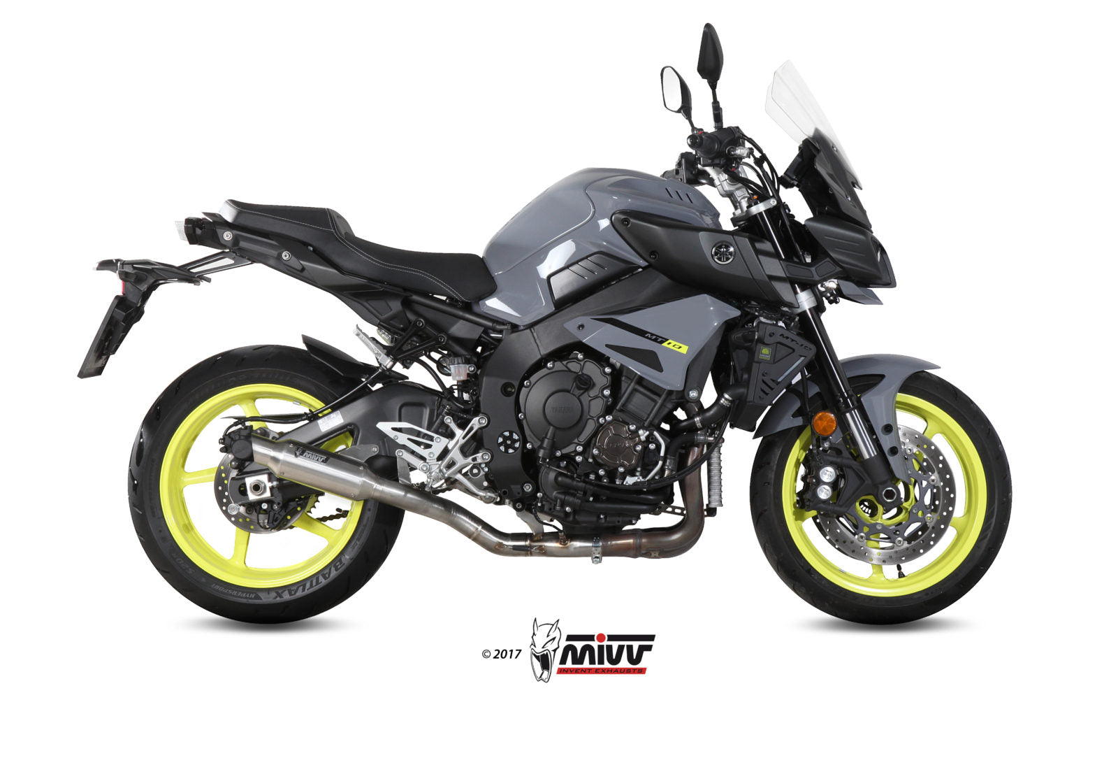DECATALIZZATORE NO-KAT MIVV YAMAHA MT-10 / FZ-10 2016 - 2022