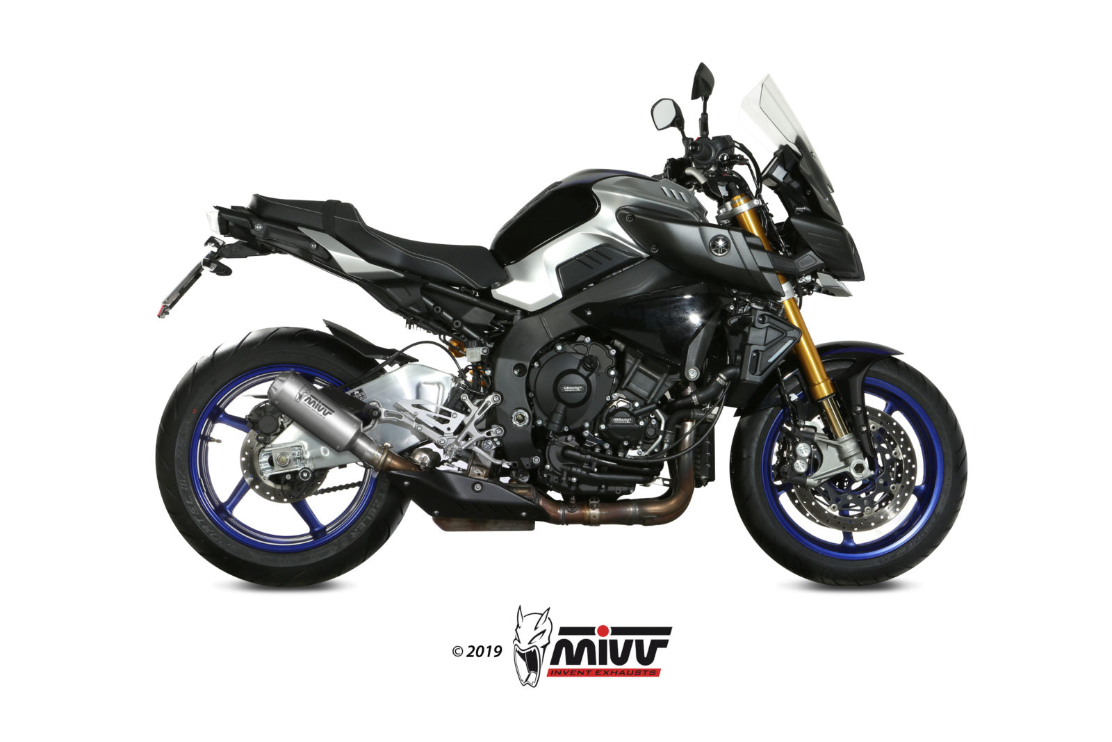 TERMINALE DI SCARICO IN ACCIAIO INOX MIVV MK3 YAMAHA MT-10 / FZ-10 2016 - 2022
