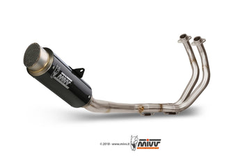 Scarico Completo Mivv Alto In Carbonio Gppro Yamaha Mt-07 / Fz-07 2014-2020