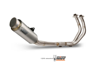 Scarico Completo Mivv Alto In Titanio Gppro Yamaha Mt-07 / Fz-07 2014-2020