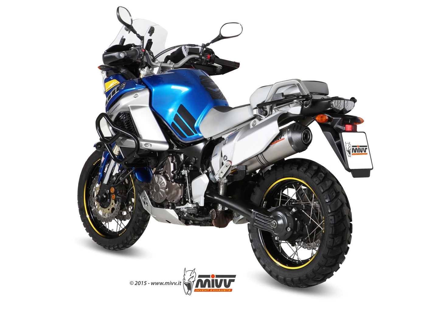 TERMINALE DI SCARICO IN TITANIO MIVV OVAL YAMAHA XT 1200 Z SUPERTENERE 2010-2020