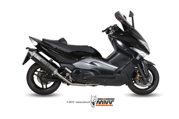 Scarico Completo Mivv Inox Nero Racing Speed Edge Yamaha T-Max 500 2008-2011