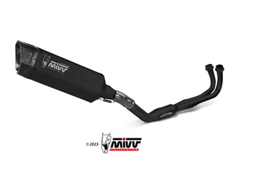 Scarico Completo Mivv In Titanio Nero Nero Sr-1 Yamaha T-Max 560 2022-2024